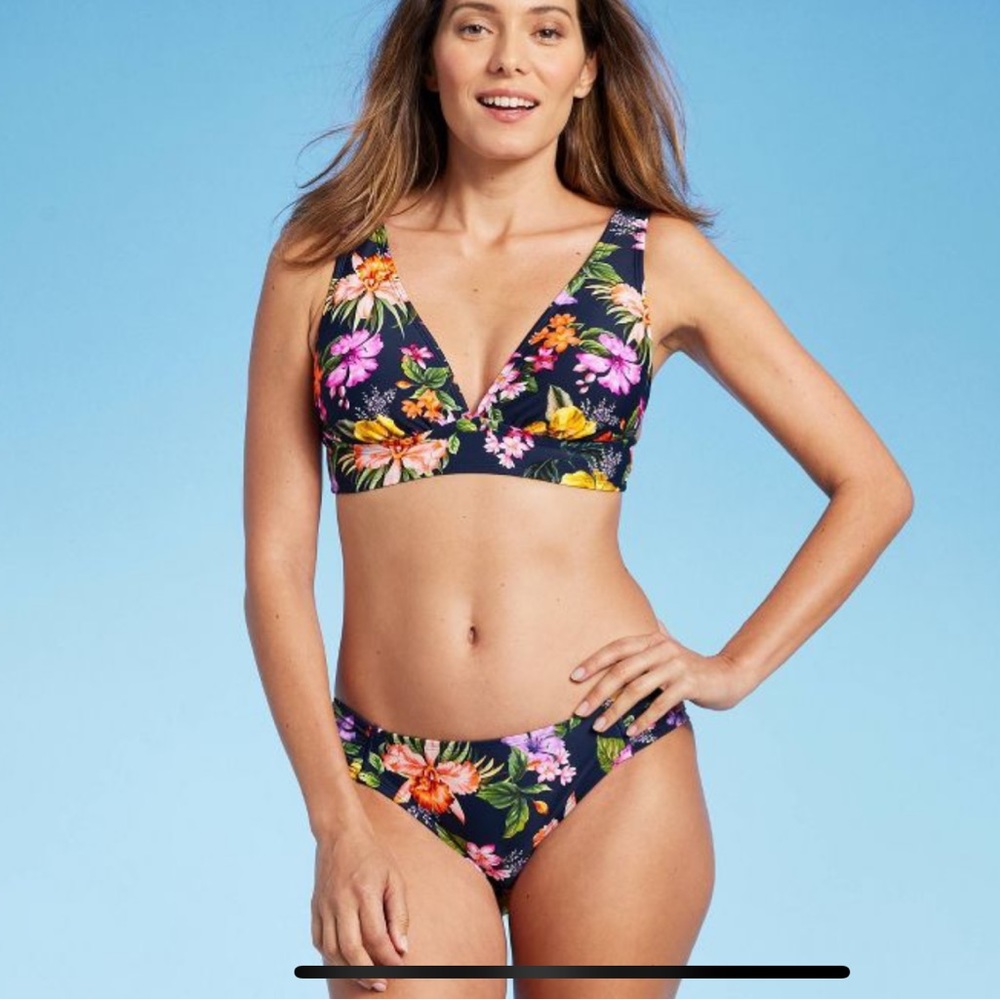 New! Kona Sol Women’s Tropical Print Bikini